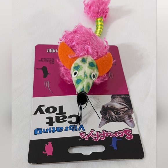 Scruffy's Vibrating Mouse Cat Toy, NWT - Picture 4 of 4